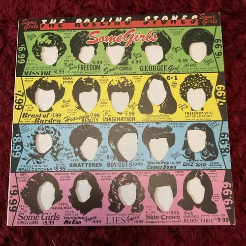 THE ROLLING STONES - SOME GIRLS / Vg+ UK A3U/B3U VINYL LP CUN 39108 PLAYS GREAT
