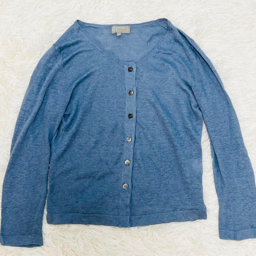Margaret Howell Cardigan, 100% Linen, Size L, Long Sleeve Margaret Howell Cardigan, 100% Linen, Size L, Long Sleeve