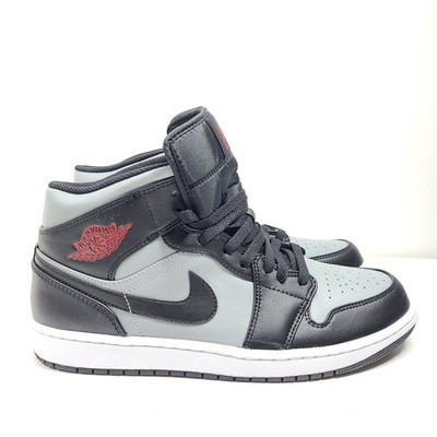 Nike Men's Air Jordan 1 Mid 'Shadow' Sneakers Basketball Shoes 554724-096 US11