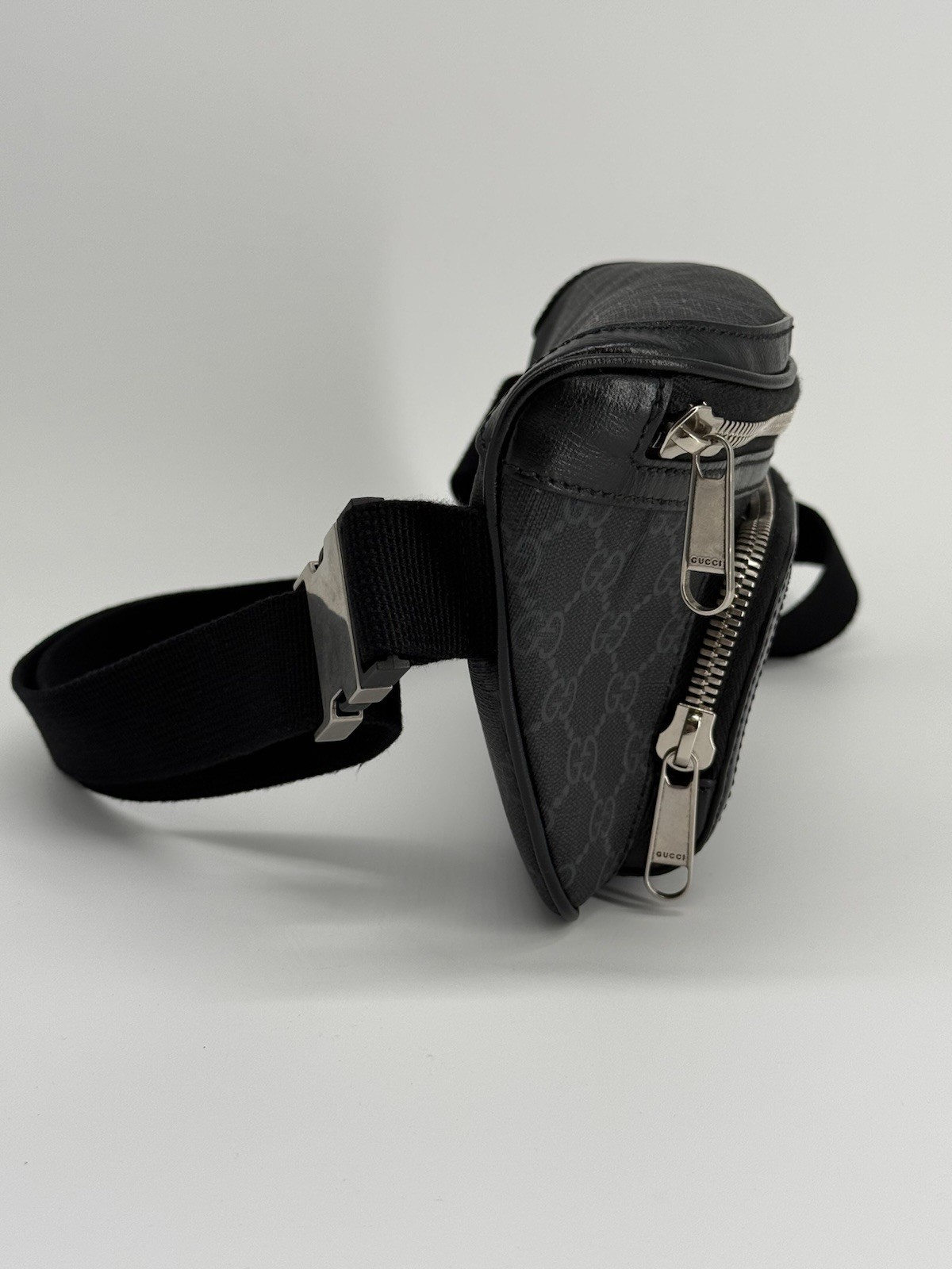 Gucci Supreme Monogram Canvas Interlocking G Patch Belt Bag thumbnail 9