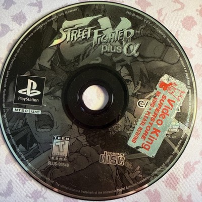 Street Fighter EX Plus Alpha PS1 Sony PlayStation 1 DISC ONLY Untested