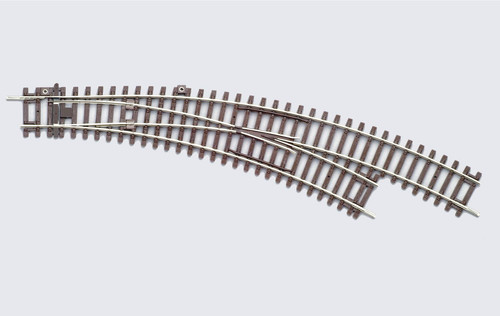 (6412) Piko H0, 55223 Bogenweiche, rechts A-Gleis ohne Bettung Neu & OVP | Zustand: Neu