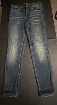 Blank NYC The Great Jones High Rise Skinny Jeans Medium Wash Distressing Size 27