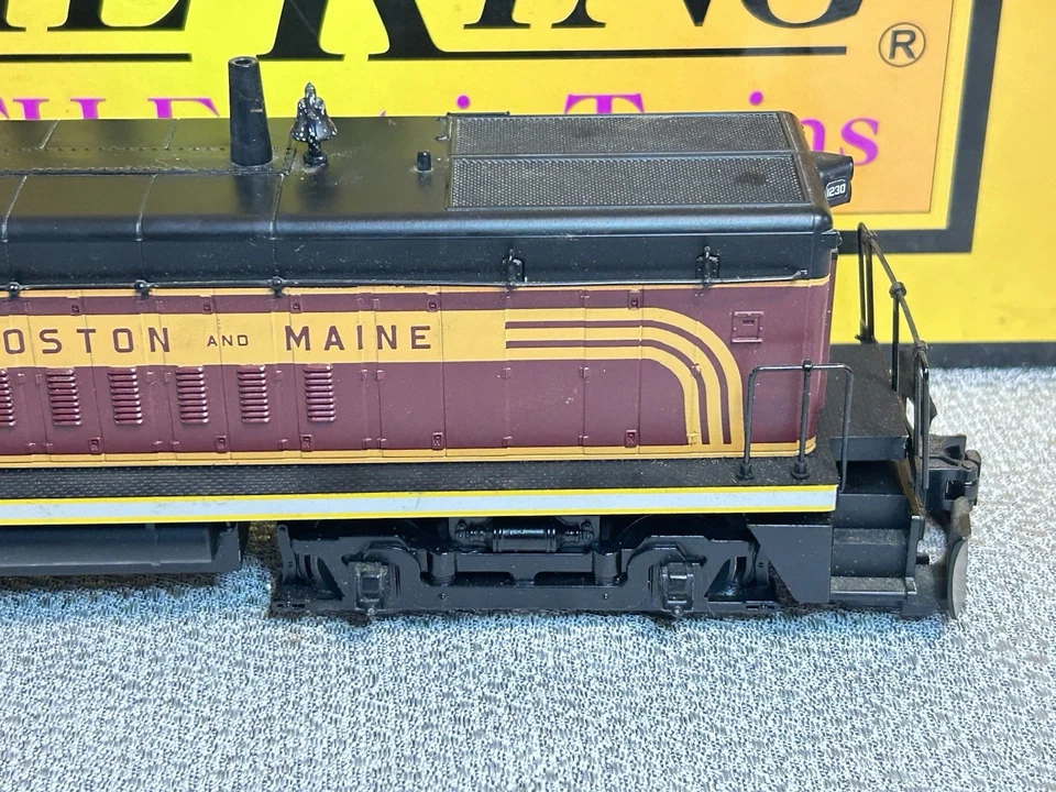 Boston & Maine SW-9 Switcher Proto-Sound Cab #1230 Rail King By M.T.H 30-2179-0 - Image 4 of 4