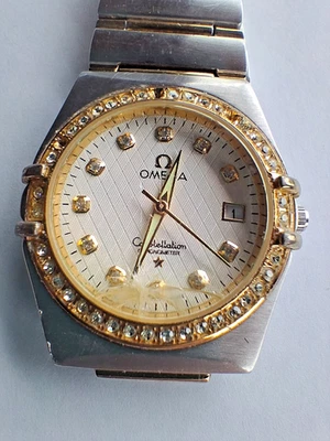 OMEGA Constellation Men's watch needs repair - Image 1 of 4