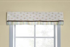 NEW Kids Line Kidsline Grow Together Night Night Bugs Window Valance 60x14 NIP