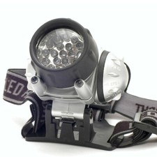 12 LED Head Torch Lamp Light Bright 32 Lumens Batteries For Camping Fishing S247