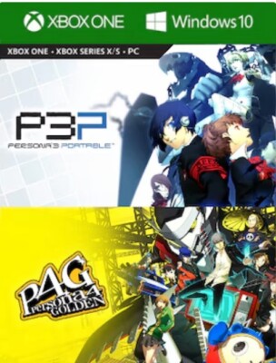 Persona 3 Portable & Persona 4 Golden Bundle per eMail (Xbox Live / PC) English