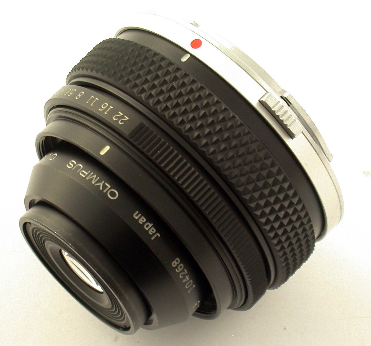 OLYMPUS OM Zuiko Auto Macro 2,8/38 38mm F2,8 Makro Micro Mikro top