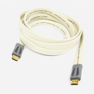 QED Performance eFlex HDMI Weiß - HDMI High Speed 3D | 3,0 m, UVP war 48,50  