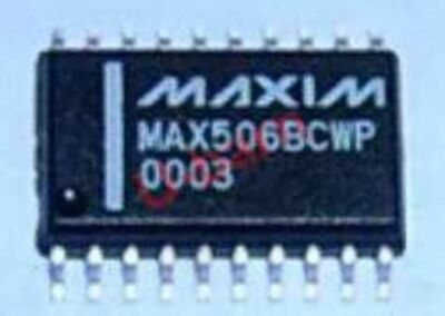   SOP-20,Quad 8-Bit DACs with Rail-to-Rail, MAX506BCWP #D6