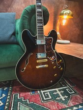 1989 Epiphone Sheraton Electric Guitar In Vintage Sunburst (made In Korea, With