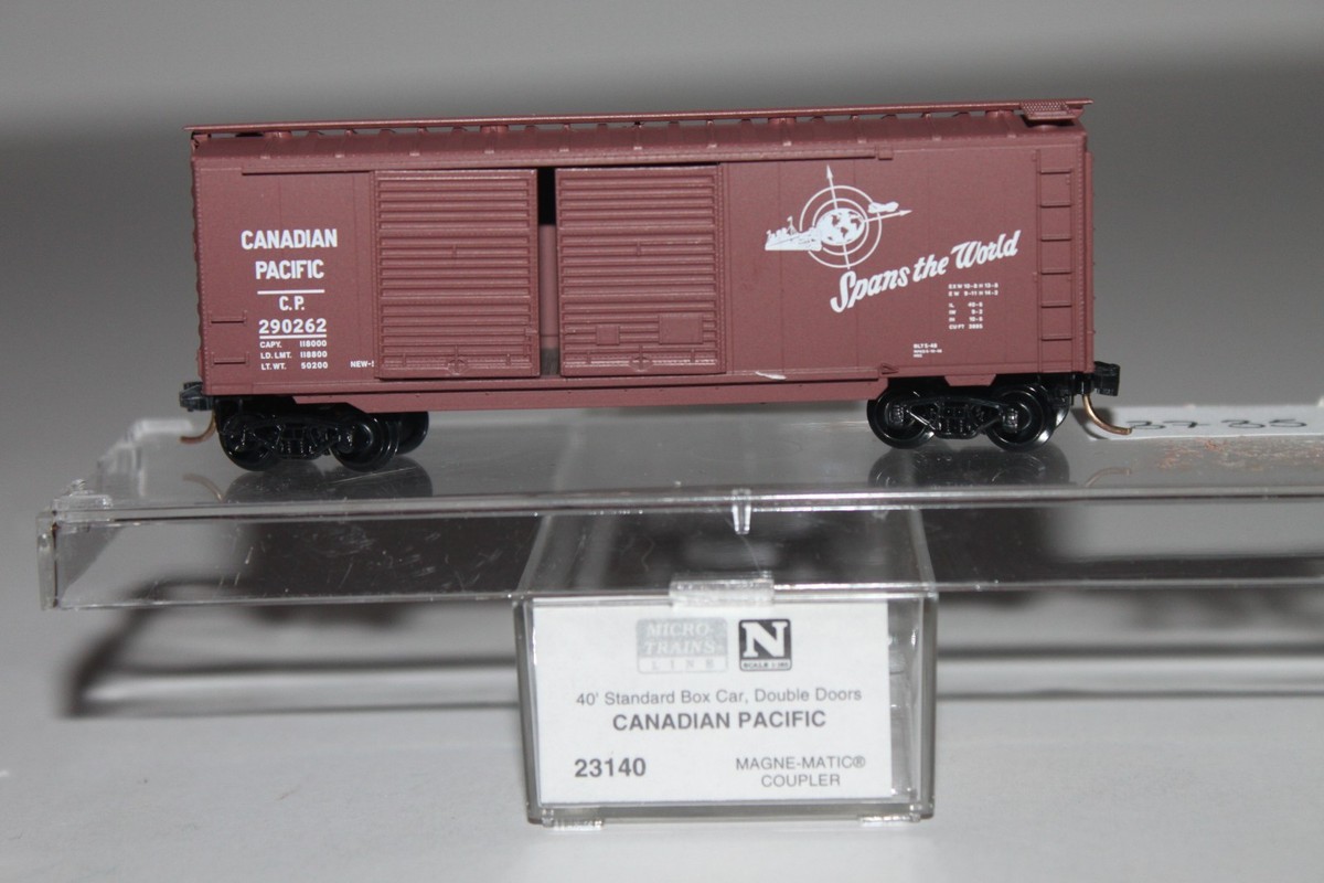 N Scale MTL 23140 Canadian Pacific 40' Double Door Boxcar