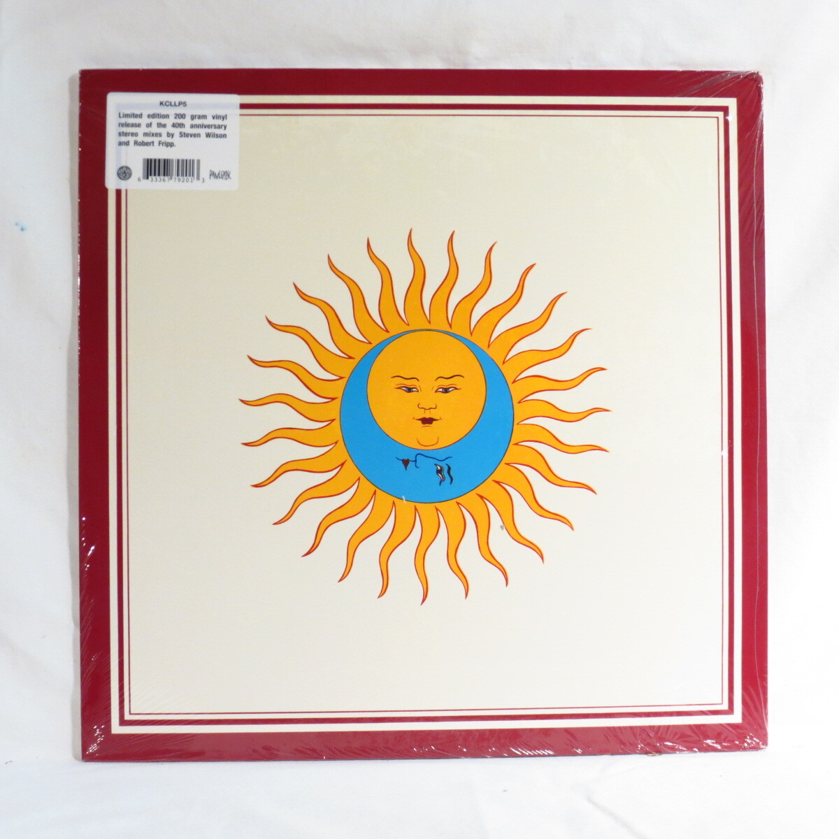 King Crimson – Larks' Tongues In Aspic. Limited Edition 200 gram, 40th Anniversary. Discipline Global Mobile – KCLLP5 King Crimson – Larks' Tongues In Aspic. Limited Edition 200 gram, 40th Anniversary. Discipline Global Mobile – KCLLP5