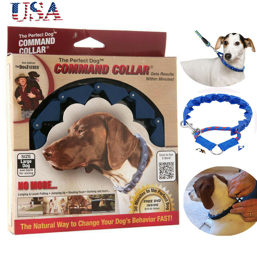 New Don Sullivan Perfect Dog Command Collar Large and DVD pet su
