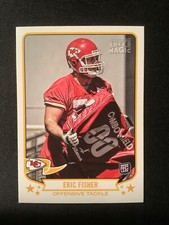 2013 Topps Magic #13 Eric Fisher RC Kansas City Chiefs Colts Central Michigan