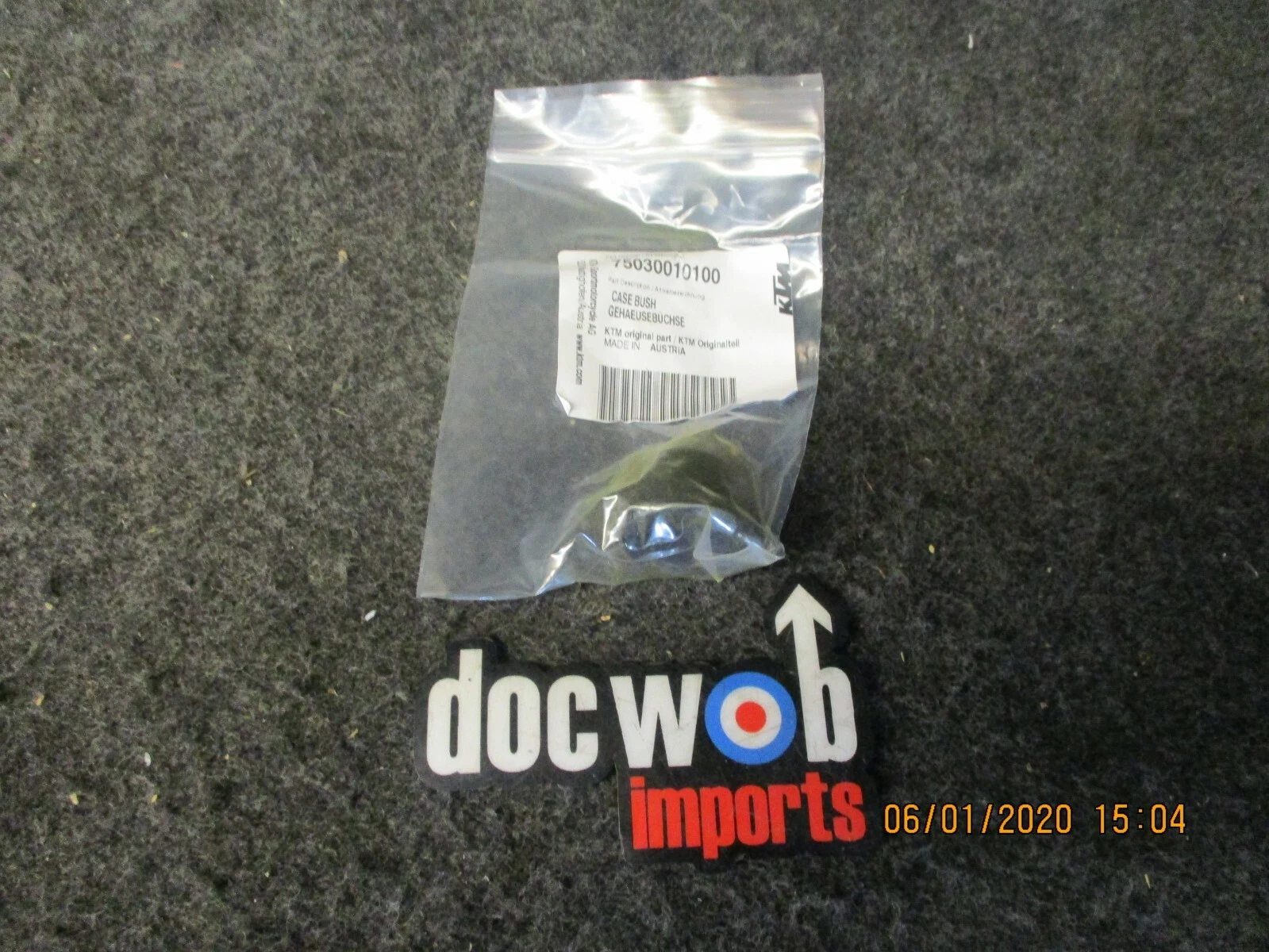 KTM SXF450 2011-2020 New genuine engine case bush 75030010100 KT4260