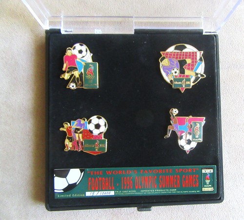 Boitier de 4 pin's - ATLANTA 1996 CENTENNIAL OLYMPIC GAMES
