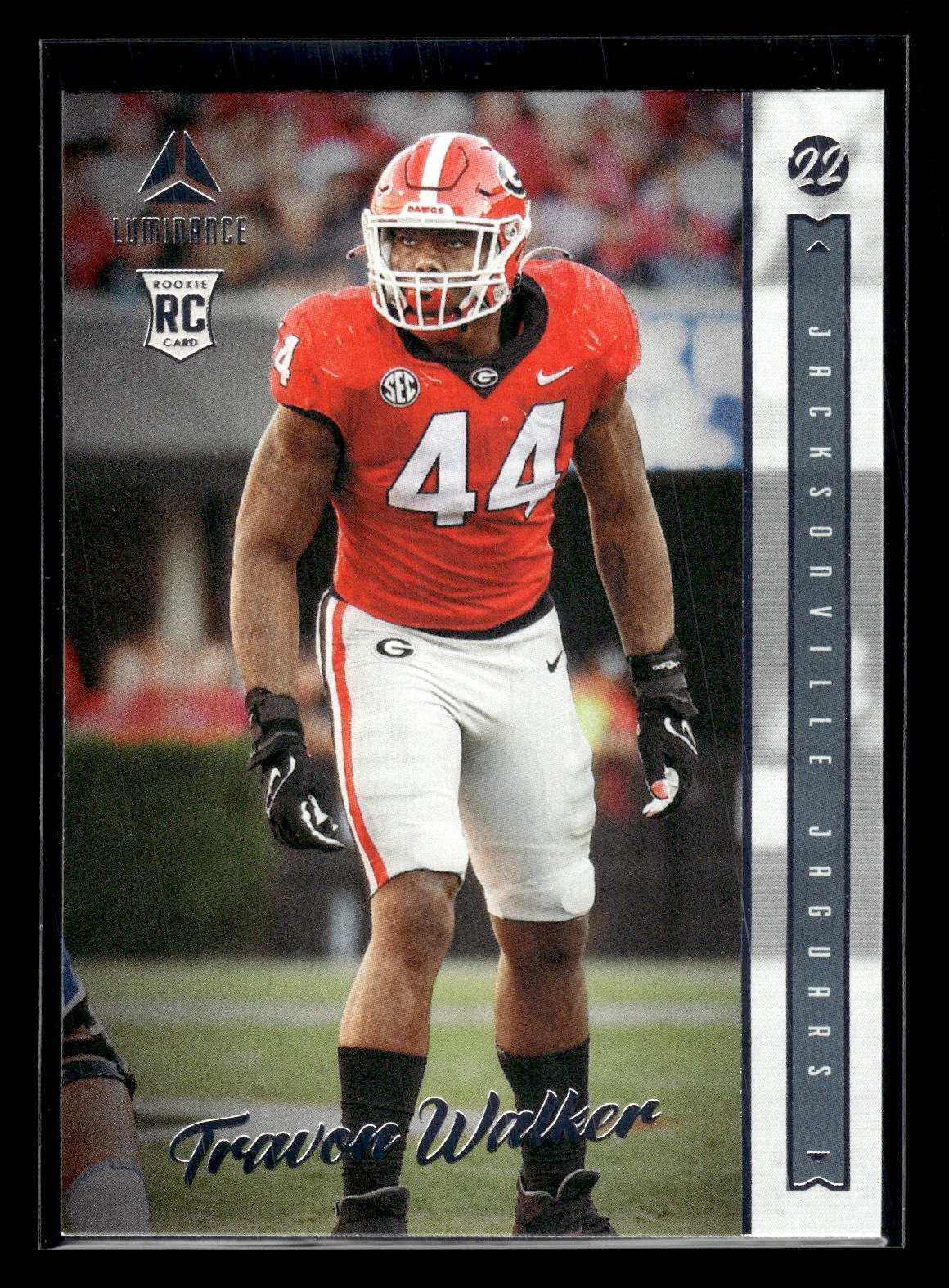 2022 Panini Luminance #142 Travon Walker Rookie Mint+ Jacksonville Jaguars