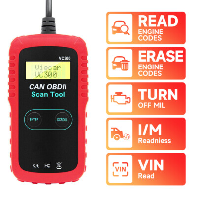 Check Engine Diagnostic Tool OBD2 Code Reader ODB2 Scanner Reset Engine Light 
