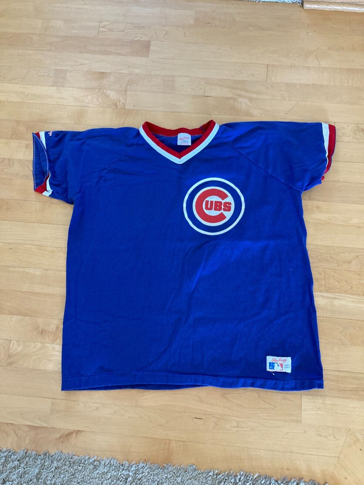 Rawlings Chicago Cubs Jersey Shirt MLB Off Licens… - image 1