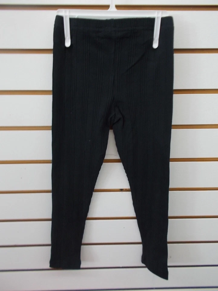 Conjunto de leggings Flapdoodles para niñas $42 2 piezas frambuesa negra talla 4 - 6X Foto 4 de 4