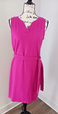 Talbots Magenta Dress 6
