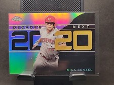 2020 Topps Chrome Update Nick Senzel Decade's Next Ref #DNC-12 Cincinnati Reds 
