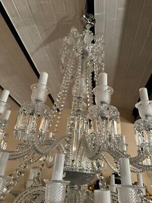 Zenith Chandelier 36 Lights in Baccarat Crystal | eBay Zenith Chandelier 36 Lights in Baccarat Crystal | eBay