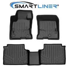 SMARTLINER Custom Fit Floor Mats 2 Row Liner Set 2020-2025 Ford Escape Hybrid