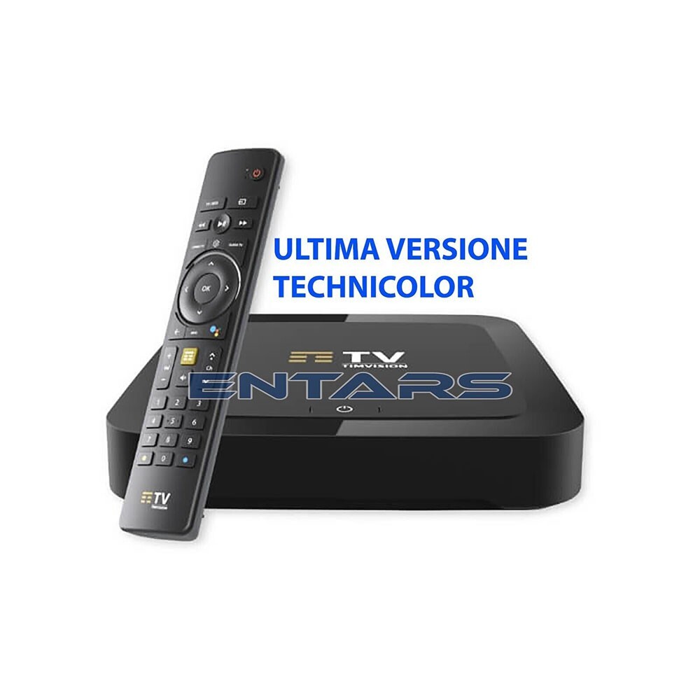 Decoder TIM Technicolor Jade | Android TV 10 | DVB-T2 Integrato | 4K Ultra HD