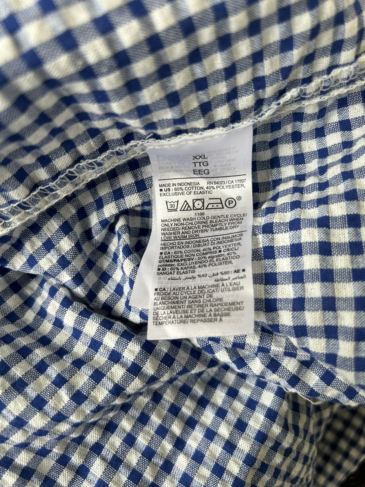 Old Navy Blue White Gingham Baby Doll Puff Sleeveless Tiered Maxi Dress 2XL eBay