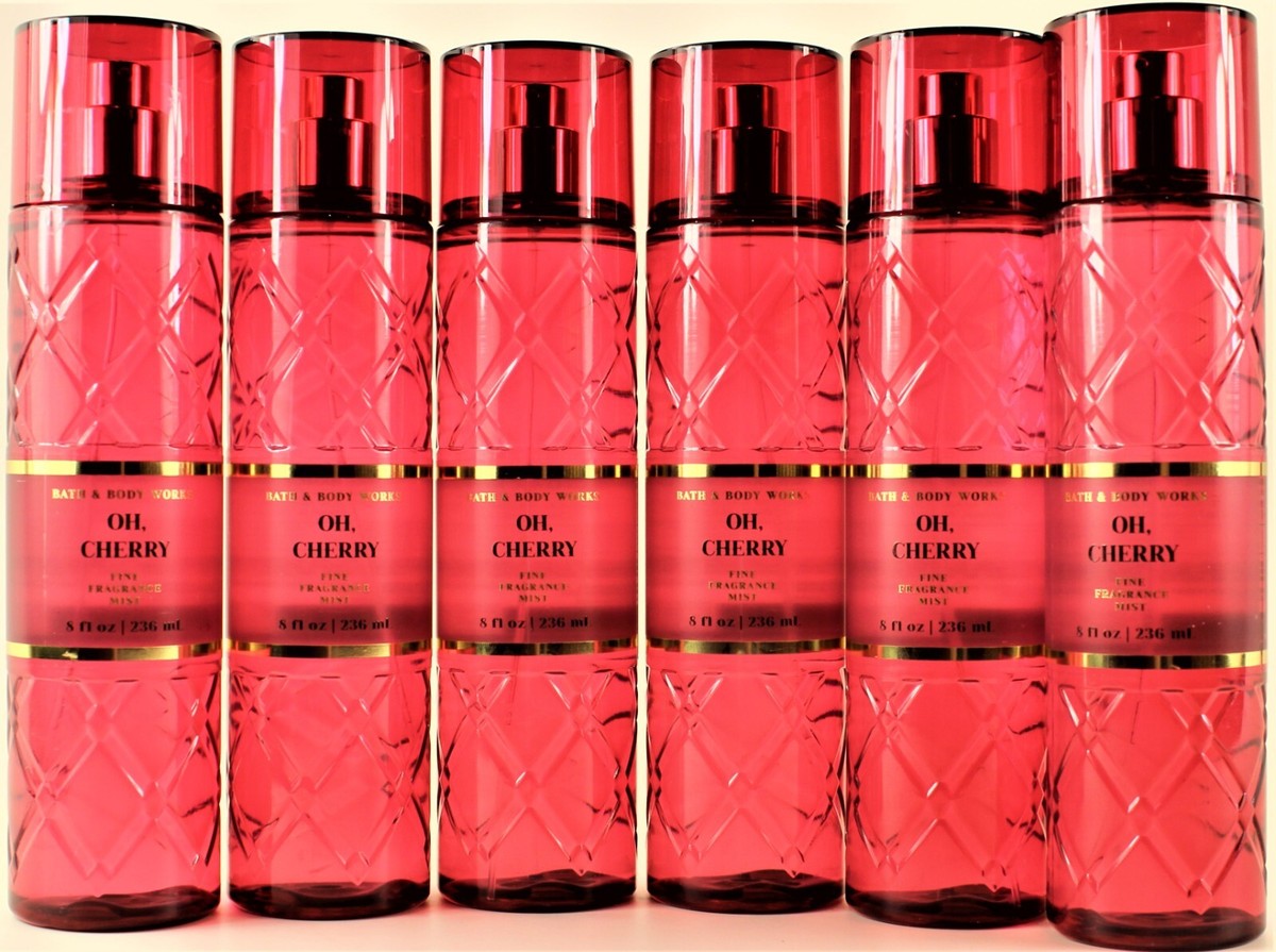 QTY Bath Body Works OH, CHERRY Fine Fragrance Body Mist
