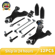 For 2007-2016 Acadia Enclave Traverse10X Front Lower Control Arms Sway Bars Kit
