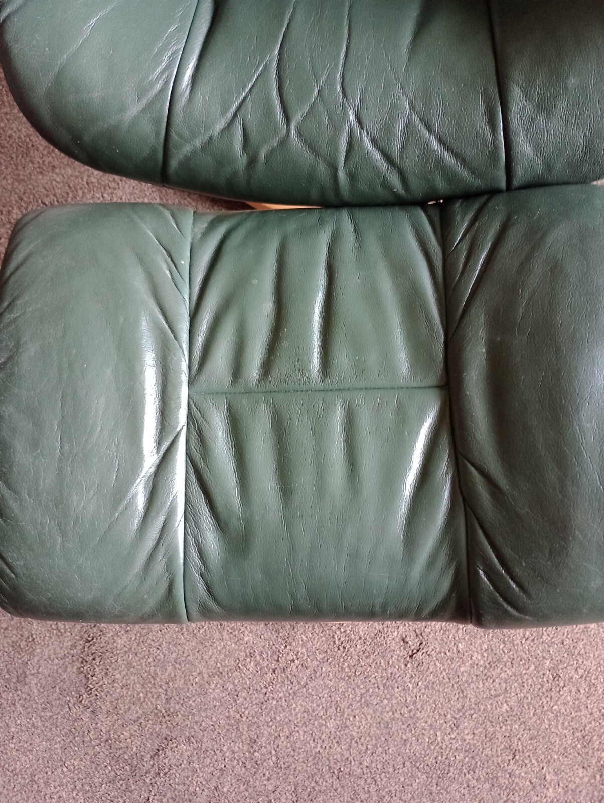 ekornes stressless leather recliner chair used eBay