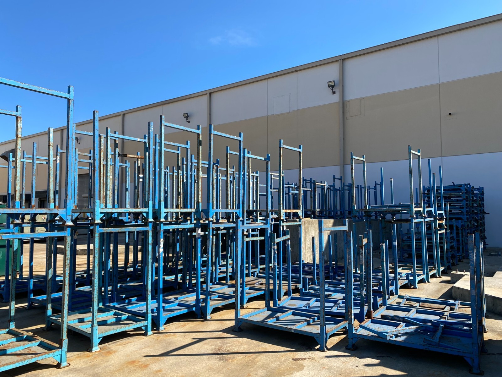 Used Portable Stack Racks 54Wx32DX60T | eBay