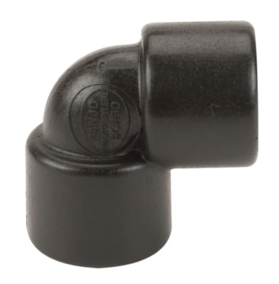 Banjo 90 Degree Polypropylene Pipe Elbow 1-1/2'' NPT Female - EL150-90