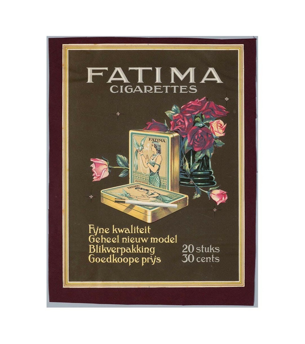 1928 Fatima Cigarettes cigar ads poster wall decals
