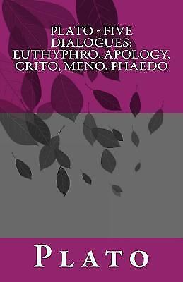 Plato - Five Dialogues: Euthyphro, Apology, Crito, Meno, Phaedo (paperback)