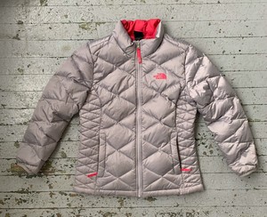 north face puffer pink