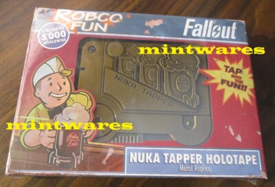 Fallout 76 Nuka Cola Tapper Holotape Metal Replica Figure Ingot