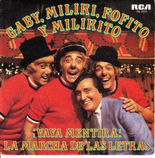 Gaby , Miliki, Fofito Y Milikito --  RCA -- Cantando,lp 12"  EXC / MINT