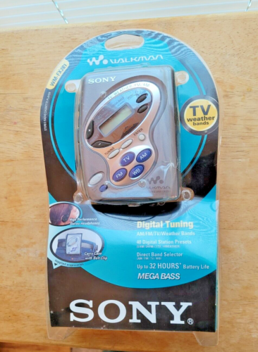 2000 Sony Walkman Cassette Player Radio Stereo Mega Bass WM-FX281 NIP