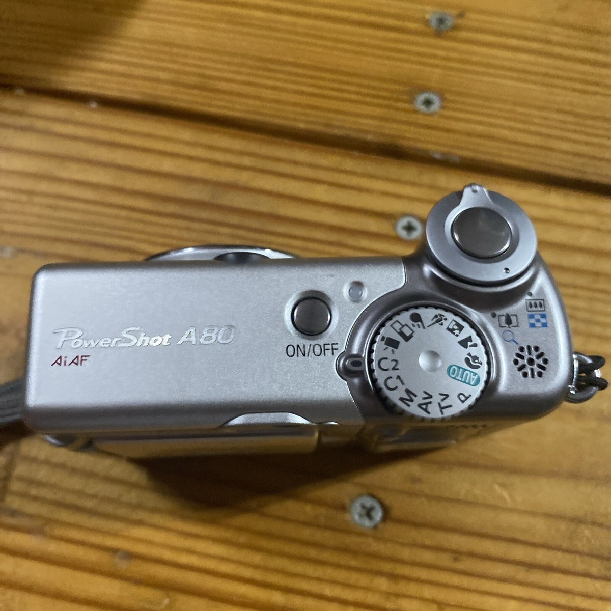 CANON PowerShot A80 Digital Camera, 4MP- Untested Selling