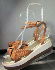 7842552 GRACE WOVEN WOMEN'S SHOE 7 M FAUX LEATHER SANDAL JOHNSTON MURPHY