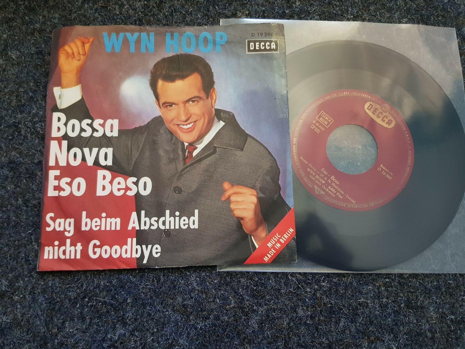 7"" Single Vinyl Wyn Hoop - Bossa Nova Eso Beso / Paul Anka