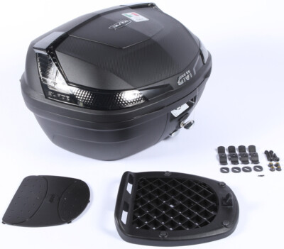 GIVI 2005-2008 K1200S BMW BLADE TOP CASE 47L W/SMOKE LENS 22.4X17.5X13.3'' B47NTM