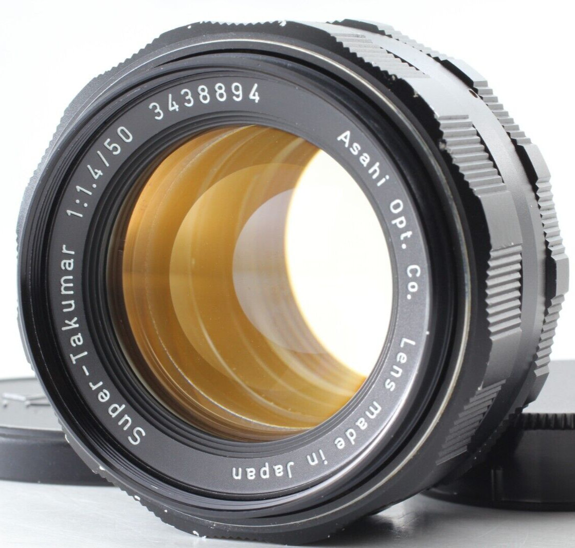 Asahi Pentax Super-Takumar 50mm f/1.4 M42 [Exc+5] from japan S/N