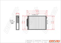 Dr!ve+ DP1110.12.0035 Innenraumfilter Partikelfilter FüR Renault