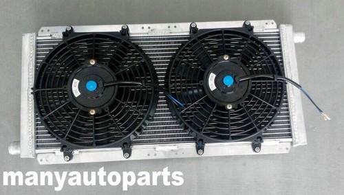 Vx220 Radiator 4 Core ALUMINUM RADIATOR +FANS FOR LOTUS ELISE & EXIGE SERIES 1&2 ...